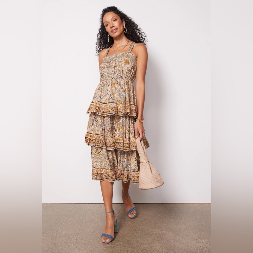 Cleobella Rosalie Midi Dress Large